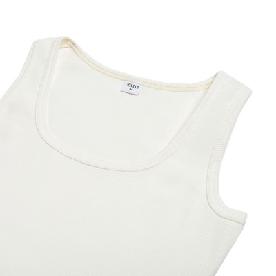 Топ женский в рубчик MINAKU: Basic line, цвет экрю, размер 42