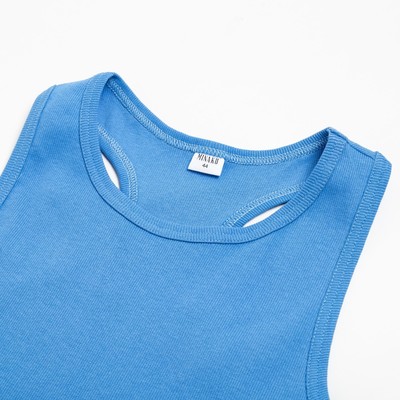 Топ женский MINAKU: Basic line, голубой, размер 42