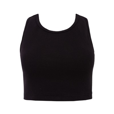 Топ женский MINAKU: Basic line, чёрный, размер 42