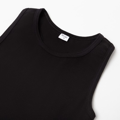 Топ женский MINAKU: Basic line, чёрный, размер 42