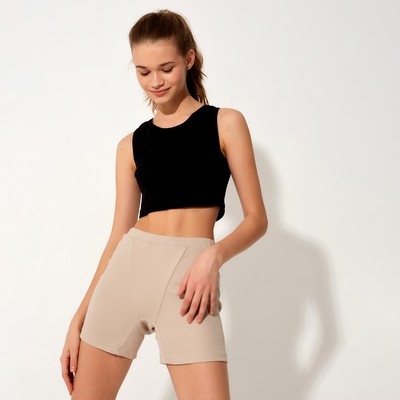 Топ женский MINAKU: Basic line, чёрный, размер 46