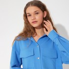 Рубашка женская MINAKU: Casual Collection цвет голубой, р-р 42 7607602 - фото 14526122