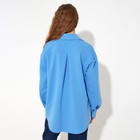 Рубашка женская MINAKU: Casual Collection цвет голубой, р-р 42 7607602 - фото 14526123