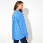 Рубашка женская MINAKU: Casual Collection цвет голубой, р-р 46 - фото 39420434