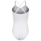 Купальник для гимнастики и танцев Grace Dance, р. 32, цвет белый - фото 21557072