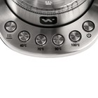 Чайник электрический Windigo LSK-1807, стекло, 1.7 л, 2200 Вт, регулировка t° - Фото 5