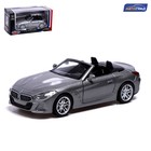 Машина металлическая BMW Z4M40i, 1:38, инерция, открываются двери, цвет серый 7389605 - фото 9682186