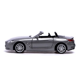 

Машина металлическая BMW Z4M40i, 1:38, инерция, открываются двери, цвет серый