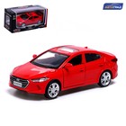 Машина металлическая HYUNDAI ELANTRA, 1:40, инерция, открываются двери, цвет красный 7389616 - фото 9682234