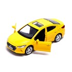 Машина металлическая HYUNDAI ELANTRA, 1:40, инерция, открываются двери, цвет жёлтый - Фото 3