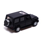 Машина металлическая MERCEDES-BENZ G350D, 1:42, инерция, открываются двери, цвет чёрный - фото 22874467