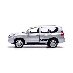 

Машина металлическая TOYOTA LAND CRUISER PRADO, 1:42, инерция, цвет серый