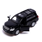 Машина металлическая LEXUS LX570, 1:43, инерция, открываются двери, цвет чёрный 7389644 - фото 397654