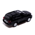 Машина металлическая LEXUS LX570, 1:43, инерция, открываются двери, цвет чёрный 7389644 - фото 397655