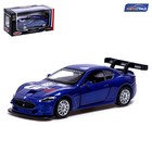 Машина металлическая MASERATI GRAN TURISMO MC GT4, 1:43, инерция, цвет синий 7389646 - фото 9682402