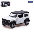 Машина металлическая SUZUKI JIMNY, 1:32, инерция, открываются двери, цвет белый - фото 9682438