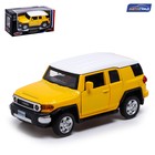 Машина металлическая TOYOTA FJ CRUISER, 1:43, инерция, открываются двери, цвет жёлтый 7389665 - фото 9682481