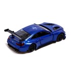 Машина металлическая BMW M6 GT3, 1:44, инерция, открываются двери, цвет синий 7389668 - фото 397661