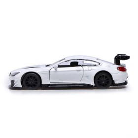 

Машина металлическая BMW M6 GT3, 1:44, инерция, открываются двери, цвет белый