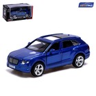 Машина металлическая BENTLEY BENTAYGA, 1:45, инерция, открываются двери, цвет синий 7389677 - фото 9682517