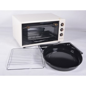 

Мини-печь Bravo FO-45BR, 1600 Вт, 45 л, 50-300°С, таймер, бежевая