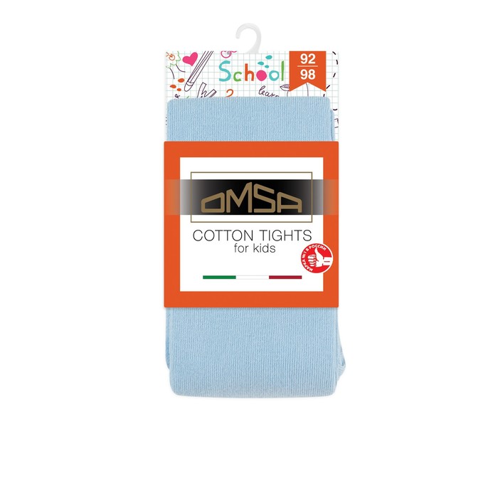 

Колготки детские OMSA kids Collant 11С01-2 гладь Blu Сhiaro, размер 128-134