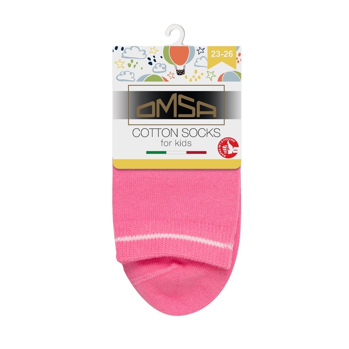 

Носки детские OMSA kids Calzino 21P61 Rosa, размер 19-22