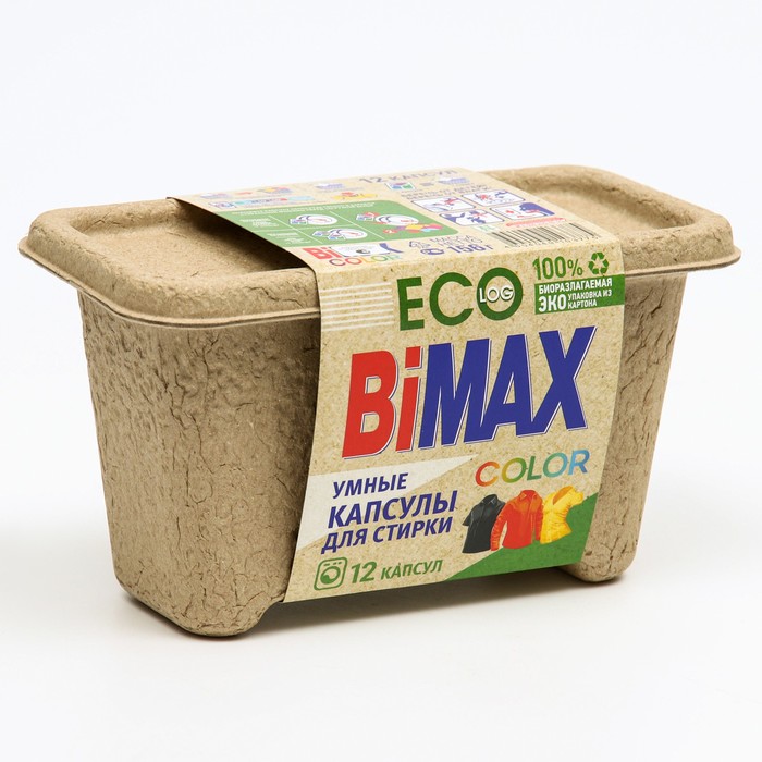 Капсулы для стирки BiMax Color 12 шт - Фото 1