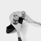 Набор кухонных инструментов Shapes, 6 предметов, на подставке, нержавеющая сталь, серебристый - Фото 4