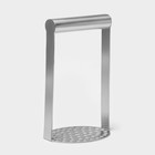 Толкушка для картофеля Vent, 11,5 см, цвет хромированный - фото 25632029