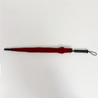 Зонт - трость полуавтоматический «Однотонный», 8 спиц, R = 50 см, цвет бордовый - Фото 5