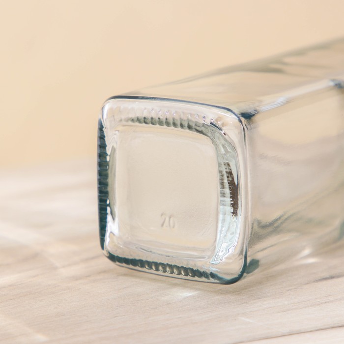 Бутылка стеклянная для соусов и масла Доляна, 500 мл, 5,5×27 см - фото 1907424757
