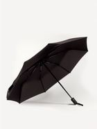 Зонт автоматический Black, 3 сложения, 8 спиц, R=48/55 см, d=96 см, чёрный - Фото 3