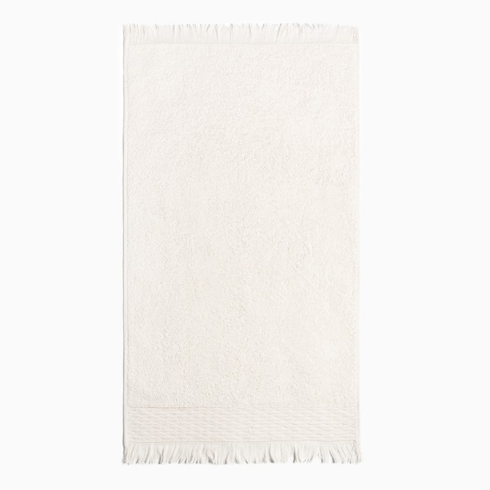 Полотенце махровое LoveLife «Аморе» 30×50 см, молочный, 100% хлопок, 450 г/м² - Фото 1