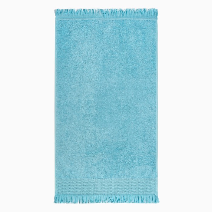 Полотенце махровое LoveLife «Аморе» 30×50 см, 100% хлопок 450 г/м²,голубое - Фото 1