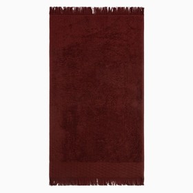 Полотенце махровое LoveLife «Аморе» 30×50 см, коричневый, 100% хлопок, 450 г/м²