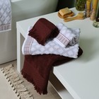 Полотенце махровое LoveLife «Аморе» 30х50 см, коричневый, 100% хлопок, 450 гр/м2 - Фото 8