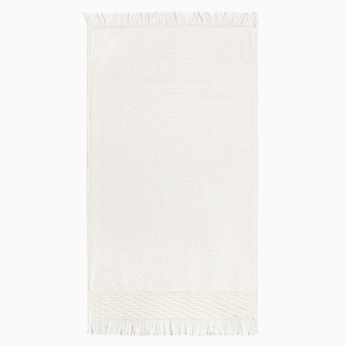 Полотенце махровое Love Life «Аморе» 50×90 см, 100% хлопок, 450 г/м², белое - Фото 1