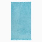 Полотенце махровое LoveLife «Аморе» 50×90 см, 100% хлопок, 450 г/м², голубое - Фото 1