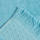 Полотенце махровое LoveLife «Аморе» 50×90 см, 100% хлопок, 450 г/м², голубое - Фото 5