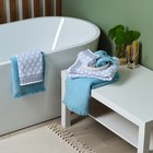 Полотенце махровое LoveLife «Аморе» 50х90 см, голубой, 100% хлопок, 450 гр/м2 6784031 - фото 9683221