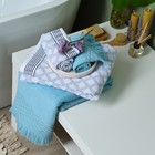 Полотенце махровое LoveLife «Аморе» 50×90 см, 100% хлопок, 450 г/м², голубое - Фото 7