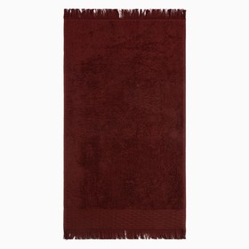 Полотенце махровое Love Life «Аморе» 50×90 см, коричневый, 100% хл, 450 г/м²