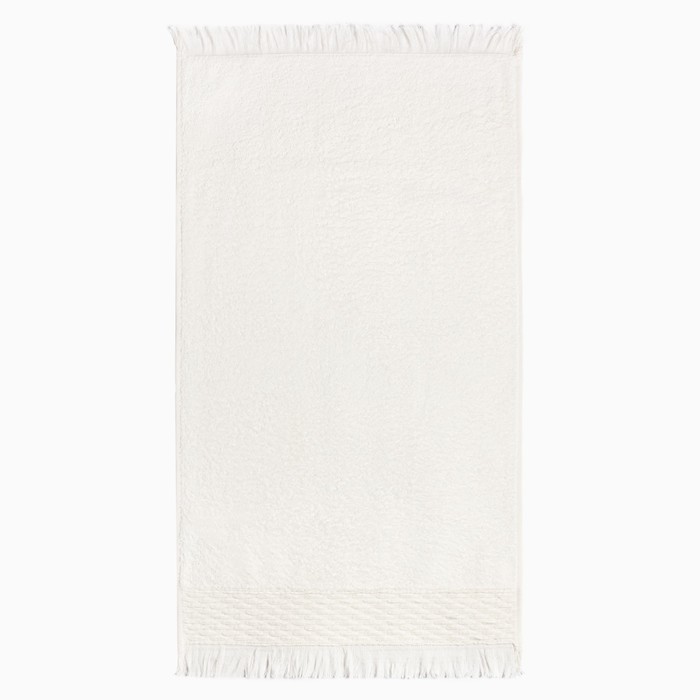 Полотенце махровое Love Life «Аморе» 70×140 см, 100% хлопок, 450 г/м², белое - Фото 1