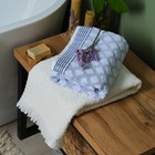 Полотенце махровое Love Life «Аморе» 70х140 см, белый, 100% хл, 450 гр/м2 - Фото 7
