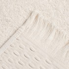 Полотенце махровое Love Life «Аморе» 70×140 см, 100% хлопок, 450 г/м², молочное - Фото 3