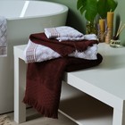 Полотенце махровое Love Life «Аморе» 70х140 см, коричневый, 100% хл, 450 гр/м2 - Фото 7