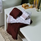 Полотенце махровое Love Life «Аморе» 70х140 см, коричневый, 100% хл, 450 гр/м2 - Фото 8