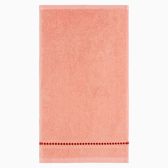 Полотенце махровое Love Life «Адажио» 30×50 см, пудровый, 100% хл, 450 г/м² - Фото 1