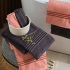 Полотенце махровое Love Life «Адажио» 30х50 см, пудровый, 100% хл, 450 гр/м2 - Фото 7